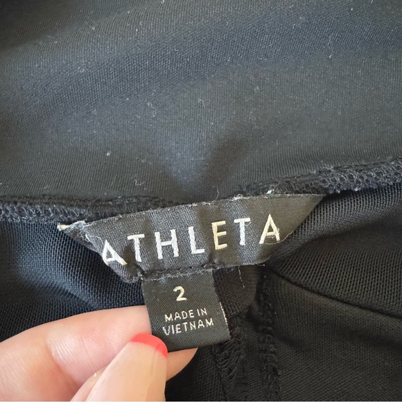Athleta wander stash black cargo skinny pants size 2 - Picture 6 of 7
